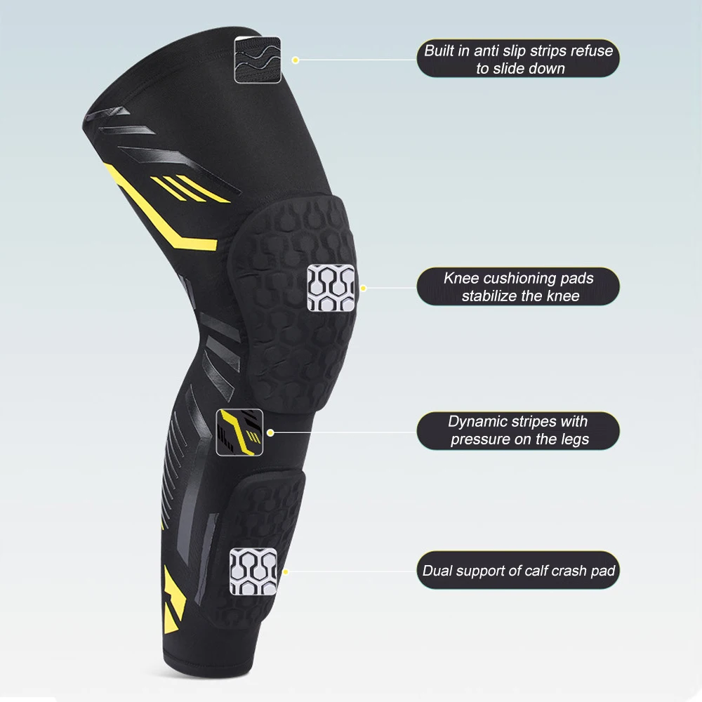 1Piece Padded Knee Compression - Mountain Biking Knee Pads recension och pris