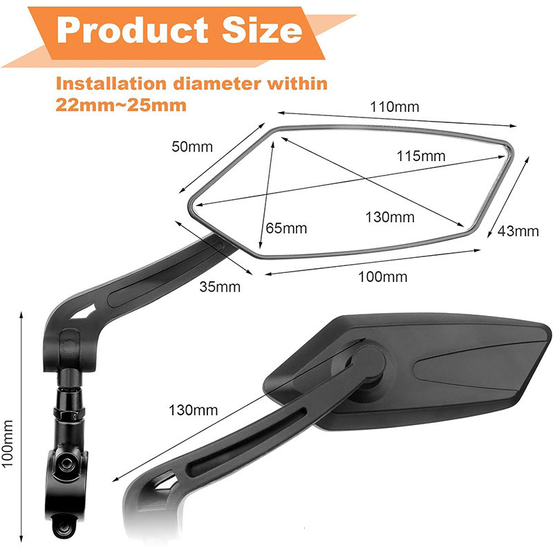 Mountain Bike Rearview Mirror  - Mountain Biking Definition recension och pris