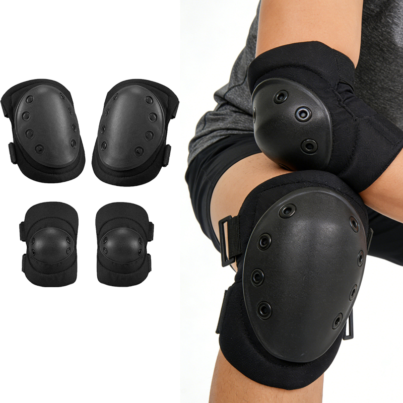 Heavy Duty Tactical Knee & Elb - Mountain Biking Knee Pads recension och pris